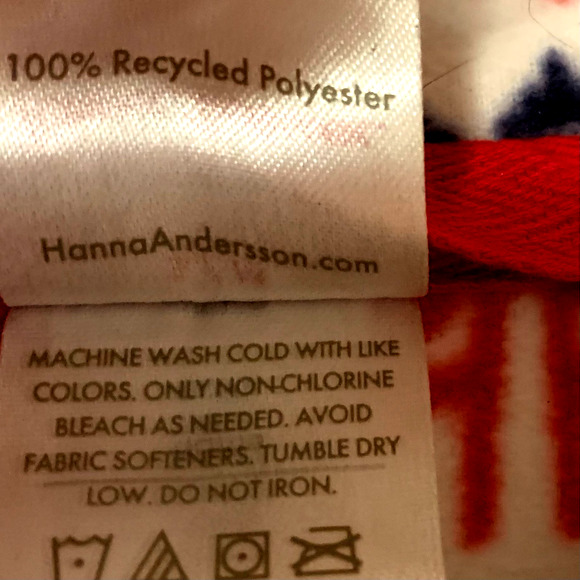 Hanna Andersson Women's Dear Deer Jumpsuit Size S M Marshmallow Fleece Holidays - Picture 7 of 8